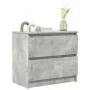 Engineered wood TV stand in concrete gray, 60x35x54 cm. by , TV Furniture - Ref: Foro24-861781, Price: 64,12 €, Discount: %