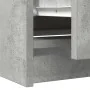 Engineered wood TV stand in concrete gray, 60x35x54 cm. by , TV Furniture - Ref: Foro24-861781, Price: 64,12 €, Discount: %