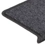 Alfombrilla escalera 30 uds 65x21x4 cm Gris y negro de , Alfombrillas para escalones - Ref: Foro24-3365777, Precio: 121,31 €,...