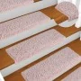Treppenmatte 30 Stück 65x21x4 cm Weiß und Rosa von , Treppenmatten - Ref: Foro24-3365833, Preis: 155,55 €, Rabatt: %