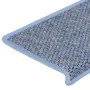 Selbstklebender Sisal-Treppenteppich, 30 Stück, 65x21x4 cm, blau. von , Treppenmatten - Ref: Foro24-3365886, Preis: 195,20 €,...