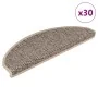 Selbstklebender Sisal-Treppenteppich, 30 Stück, dunkelbeige. von , Treppenmatten - Ref: Foro24-3365878, Preis: 221,58 €, Raba...