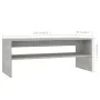Mesa de centro madera contrachapada gris hormigón 100x40x40 cm de vidaXL, Mesas de centro - Ref: Foro24-800130, Precio: 42,88...