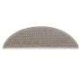Self-adhesive sisal stair carpet 30 units 56x17x3 cm silver by , Stair mats - Ref: Foro24-3365859, Price: 135,96 €, Discount: %