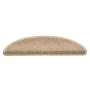 Alfombra autoadhesiva escalera sisal 30 uds 56x17x3 cm arena de , Alfombrillas para escalones - Ref: Foro24-3365867, Precio: ...