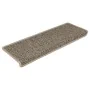 Self-adhesive sisal stair carpet 30 units dark beige by , Stair mats - Ref: Foro24-3365890, Price: 187,71 €, Discount: %