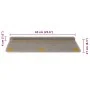 Selbstklebender Sisal-Treppenteppich, 30 Stück, in dunkelbeige. von , Treppenmatten - Ref: Foro24-3365890, Preis: 183,93 €, R...