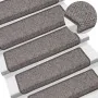 Selbstklebender Sisal-Treppenteppich, 30 Stück, Grau und Beige. von , Treppenmatten - Ref: Foro24-3365884, Preis: 198,63 €, R...