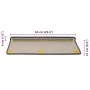 Self-adhesive sisal stair carpet 30 units Grey and Beige by , Stair mats - Ref: Foro24-3365884, Price: 198,63 €, Discount: %