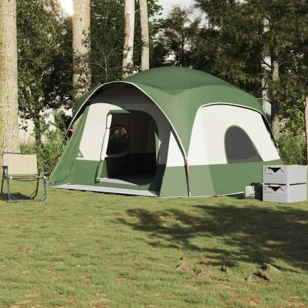 Tienda de campaña familiar para 6 personas impermeable verde by , tents - Ref: Foro24-4009555, Price: 194,98 €, Discount: %