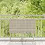Mesa de jardín plegable gris claro 90x51x75 cm ratán sintético von , Gartentische - Ref: Foro24-4108258, Preis: 80,13 €, Raba...