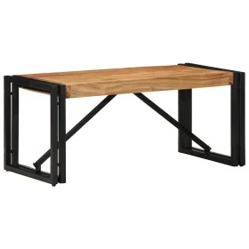 Mesa de centro 80x40x35 cm de madera maciza de acacia by , Coffee table - Ref: Foro24-4016678, Price: 79,76 €, Discount: %