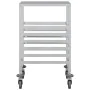 Carro con bandejas y 6 contenedores GN 39x55x87 cm von , Küchen- und Speisewagen - Ref: Foro24-4108073, Preis: 104,52 €, Raba...