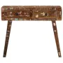 Mesa consola madera maciza reciclada 90x32x75 cm by , Side tables - Ref: Foro24-4104520, Price: 179,08 €, Discount: %