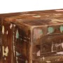 Mesa consola madera maciza reciclada 90x32x75 cm by , Side tables - Ref: Foro24-4104520, Price: 179,08 €, Discount: %