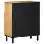 Aparador marrón 60x33x75 cm madera maciza mango de , Almacenamiento para CD y DVD - Ref: Foro24-4017745, Precio: 112,57 €, De...