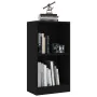 Estantería de madera de ingeniería negra 40x24x75 cm de , Librerías y estanterías - Ref: Foro24-800820, Precio: 36,94 €, Desc...