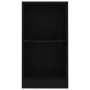 Estantería de madera de ingeniería negra 40x24x75 cm de , Librerías y estanterías - Ref: Foro24-800820, Precio: 36,94 €, Desc...