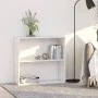 Weißes Regal aus Holzwerkstoff 80x30x76,5 cm von , Bücherregale und Regale - Ref: Foro24-800999, Preis: 40,63 €, Rabatt: %