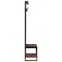 Perchero multicolor madera maciza reciclada 80x40x190 cm de , Estantes y estanterías - Ref: Foro24-4015962, Precio: 152,76 €,...