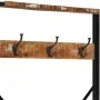 Multicolored coat rack made of solid recycled wood 80x40x190 cm by , Shelves and shelves - Ref: Foro24-4015962, Price: 152,76...
