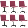 Esstischstühle, 6 Stück, in dunkelrotem Samt. von , Essstühle - Ref: Foro24-3315702, Preis: 330,60 €, Rabatt: %