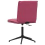 Esstischstühle, 6 Stück, in dunkelrotem Samt. von , Essstühle - Ref: Foro24-3315702, Preis: 330,60 €, Rabatt: %