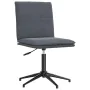 Esszimmerstühle, 2 Stück, dunkelgraues Samtgewebe. von , Essstühle - Ref: Foro24-3315368, Preis: 114,67 €, Rabatt: %
