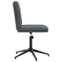 Esszimmerstühle, 2 Stück, dunkelgraues Samtgewebe. von , Essstühle - Ref: Foro24-3315368, Preis: 114,67 €, Rabatt: %