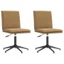 Dining chairs 2 units brown velvet by , dining chairs - Ref: Foro24-3315375, Price: 115,11 €, Discount: %