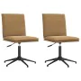 Esszimmerstühle, 2 Stück, braunes Samtvelours von , Essstühle - Ref: Foro24-3315375, Preis: 113,72 €, Rabatt: %