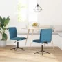 Sillas de comedor 2 unidades terciopelo azul de , Sillas de comedor - Ref: Foro24-3315377, Precio: 113,72 €, Descuento: %