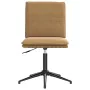 Esszimmerstühle, 4 Stück, braunes Samtgewebe von , Essstühle - Ref: Foro24-3315645, Preis: 221,19 €, Rabatt: %