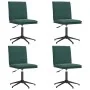 Sillas de comedor 4 unidades terciopelo verde oscuro de , Sillas de comedor - Ref: Foro24-3315639, Precio: 221,94 €, Descuent...