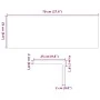 Treppenstufen 2 Stück Massivholz Eiche dunkelbraun von , Treppenmatten - Ref: Foro24-3283796, Preis: 63,19 €, Rabatt: %