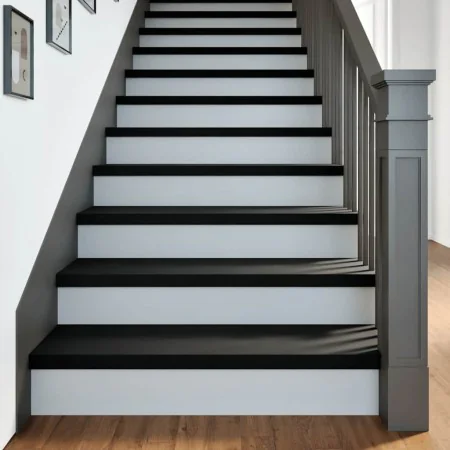 Stair steps 2 units solid oak dark brown wood by , Stair mats - Ref: Foro24-3283804, Price: 83,37 €, Discount: %