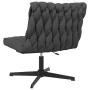 Dark gray fabric swivel office chair by , Chairs - Ref: Foro24-4105402, Price: 88,55 €, Discount: %