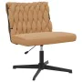 Silla de oficina giratoria tejido imitación lana rizada beige de , Sillas - Ref: Foro24-4105400, Precio: 112,31 €, Descuento: %