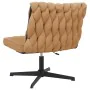 Silla de oficina giratoria tejido imitación lana rizada beige de , Sillas - Ref: Foro24-4105400, Precio: 112,31 €, Descuento: %