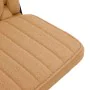 Silla de oficina giratoria tejido imitación lana rizada beige de , Sillas - Ref: Foro24-4105400, Precio: 112,31 €, Descuento: %
