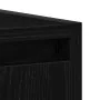 Schwarzer Eichenholz-Badezimmerschrank aus Sperrholz, 60x33x60 cm. von , Badezimmermöbel - Ref: Foro24-862508, Preis: 57,66 €...