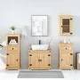 Juego de muebles de baño Corona 4 pzas madera maciza pino de , Muebles de baño - Ref: Foro24-3334634, Precio: 352,69 €, Descu...