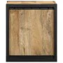 Solid mango wood bedside table 40x35x40 cm by , Nightstands - Ref: Foro24-4015957, Price: 64,80 €, Discount: %