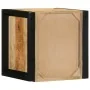 Mesitas de noche 2 uds 40x35x40 cm madera maciza rugosa mango de , Mesitas de noche - Ref: Foro24-4015955, Precio: 167,37 €, ...