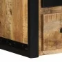 Mesitas de noche 2 uds 40x35x40 cm madera maciza rugosa mango de , Mesitas de noche - Ref: Foro24-4015955, Precio: 167,37 €, ...