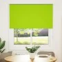 Estor Enrollable Opaco hojas verde 140x130cm Tela Ancho 136,6cm by , Blinds and blinds - Ref: Foro24-4011240, Price: 24,89 €,...