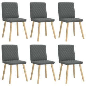 Sillas de comedor 6 unidades tela gris oscuro von , Essstühle - Ref: Foro24-3315492, Preis: 297,77 €, Rabatt: %
