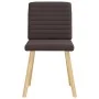 Sillas de comedor 6 unidades tela marrón oscuro by , dining chairs - Ref: Foro24-3315548, Price: 296,00 €, Discount: %