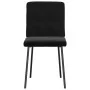 Esstischstuhl, 6 Stück, schwarzer Samt von , Essstühle - Ref: Foro24-3315562, Preis: 243,20 €, Rabatt: %