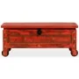Baúl de almacenaje de madera maciza de mango 101x39x42 cm rojo de , Baúles de almacenamiento - Ref: Foro24-244949, Precio: 23...